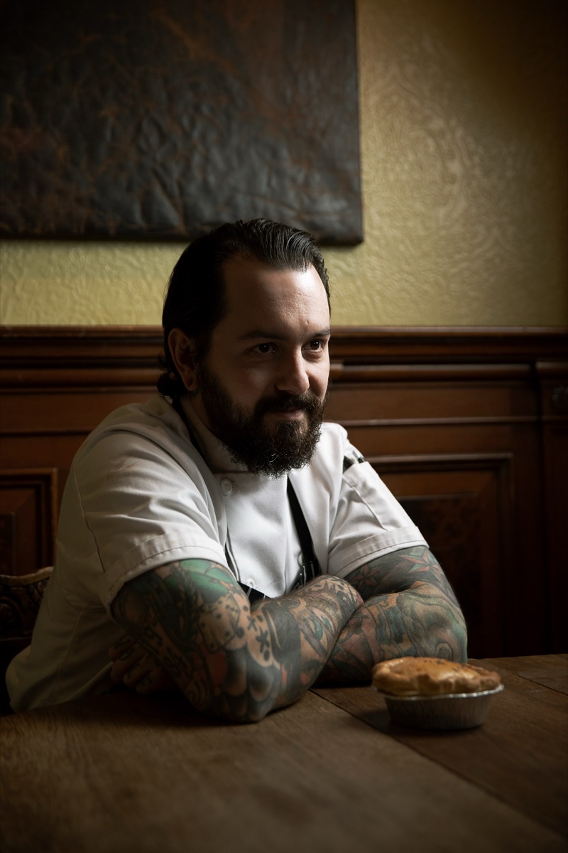 Portrait of Chef Duncan Simpson